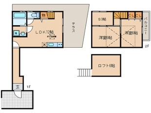 コンチェルト田村の杜の物件間取画像